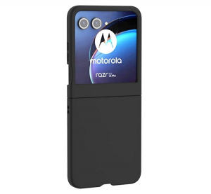 Műanyag telefonv&eacute;dő FEKETE Motorola Razr 50 5G (XT2453-1) "Gigapack csomagol&aacute;s" (GP-159397)