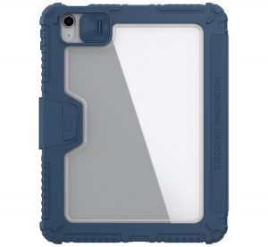 Nillkin BUMPER PRO szilikon telefonv&eacute;dő (akt&iacute;v FLIP, &uuml;t&eacute;s&aacute;ll&oacute;s&aacute;g, asztali tart&oacute;) S&Ouml;T&Eacute;TK&Eacute;K Apple IPAD 11 (2025) / IPAD 10.9 (2022) (GP-170302)