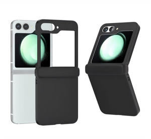 Műanyag telefonv&eacute;dő FEKETE Samsung Galaxy Z Flip6 (SM-F741) "Gigapack csomagol&aacute;s" (GP-159396)