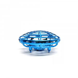 UFO drón repülő gyerekjáték LED-es, akkumulátoros 11x11x4 cm (DA00149)