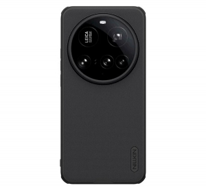 Nillkin SUPER FROSTED PRO MAGNETIC műanyag telefonv&eacute;dő (m&aacute;gneses, &uuml;t&eacute;s&aacute;ll&oacute;s&aacute;g, gum&iacute;rozott) FEKETE Xiaomi 15 Ultra (GP-168963)