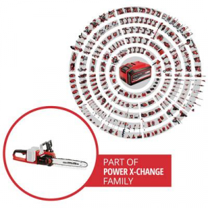 Einhell GP-LC 36/35 Li Akku L&aacute;ncfűr&eacute;sz 2 db akkuval, T&ouml;ltővel Penge hossza 350 mm (2188153+2530800)