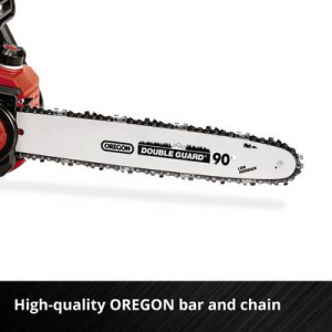 Einhell GP-LC 36/35 Li Akku L&aacute;ncfűr&eacute;sz 2 db akkuval, T&ouml;ltővel Penge hossza 350 mm (2188153+2530800)