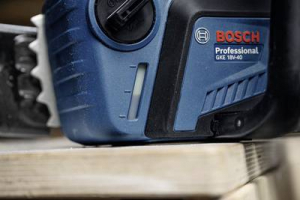 Bosch Professional GKE 18V-40 Akku Akkus l&aacute;ncfűr&eacute;sz Penge hossza 360 mm (akku n&eacute;lk&uuml;l) (06008D3000)