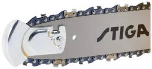 STIGA CS 100e Akku L&aacute;ncfűr&eacute;sz Akkuval, T&ouml;ltővel Penge hossza 250 mm (271404101/ST1)
