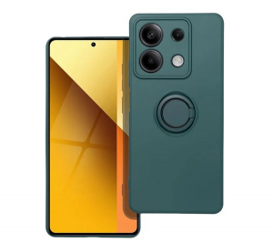 Szilikon telefonv&eacute;dő (tart&oacute;gyűrű, mikrofiber pl&uuml;ss belső, m&aacute;gneses, kamerav&eacute;dő) S&Ouml;T&Eacute;TZ&Ouml;LD Xiaomi Redmi Note 13 5G "Gigapack csomagol&aacute;s" (GP-159517)