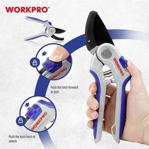 WorkPro Amboss oll&oacute; V&aacute;g&aacute;si magass&aacute;g &aacute;ll&iacute;t&aacute;ssal, Fű- &eacute;s s&ouml;v&eacute;nyny&iacute;r&oacute; felt&eacute;ttel (WP332012)