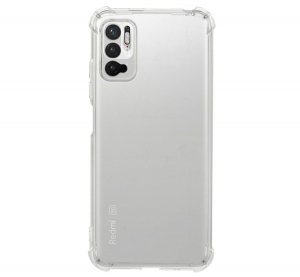 Szilikon telefonvédő (ütésállóság, légpárnás sarok) ÁTLÁTSZÓ Xiaomi Redmi Note 10 5G (Poco M3 Pro 5G) "Gigapack csomagolás" (GP-109822)