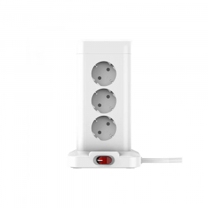 WinningStar - Kocka eloszt&oacute; - 12-es + 3 x USB + 1 x Type-C - 3 m (DA01163)