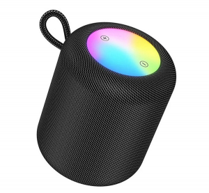 Hoco bluetooth hordozható hangszóró (v5.4, 5W TF/microSD kártyaolvasó, FM rádió, AUX) FEKETE (HC30)