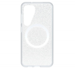 OtterBox REACT szilikon telefonv&eacute;dő (erős &uuml;t&eacute;s&aacute;ll&oacute;s&aacute;g, l&eacute;gp&aacute;rn&aacute;s sarok, MagSafe, csill&aacute;mporos) &Aacute;TL&Aacute;TSZ&Oacute; Samsung Galaxy S25 (SM-S931) (GP-FPS931OBJSW /