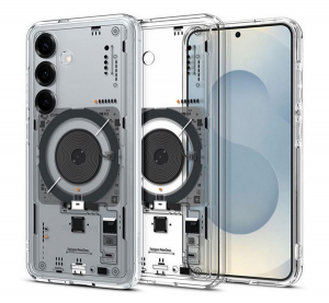 Spigen ULTRA HYBRID MAG NEO ONE műanyag telefonv&eacute;dő (&uuml;t&eacute;s&aacute;ll&oacute;s&aacute;g, l&eacute;gp&aacute;rn&aacute;s keret, MagSafe) &Aacute;TL&Aacute;TSZ&Oacute; Samsung Galaxy S25 (SM-S931) (ACS09470)