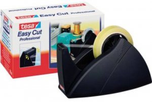 Tesa Ragaszt&oacute;szalag adagol&oacute; Easy Cut Professional Fekete Tekercs sz&eacute;less&eacute;ge (max.): 25 mm Tekercs hossza (max.) 66 m (57422-00001)