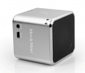 Technaxx BT-X2 Mini MusicMan Bluetooth hangszóró ezüst (3809)