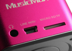 Technaxx BT-X2 Mini MusicMan Bluetooth hangszóró pink (3810)
