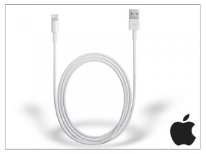 Apple iPhone USB-Lightning töltő- és adatkábel 1m fehér /MD818ZM/A/ OEM