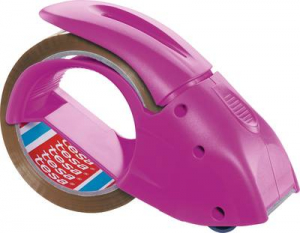 Tesa Ragaszt&oacute;pap&iacute;r-szalag letekerő Pack n Go R&oacute;zsasz&iacute;n Tekercs sz&eacute;less&eacute;ge (max.): 50 mm Tekercs hossza (max.) 66 m 50 m x 50 mm-es ragaszt&oacute;film-tekerc