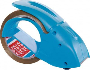 Tesa Ragaszt&oacute;pap&iacute;r-szalag letekerő Pack n Go K&eacute;k Tekercs sz&eacute;less&eacute;ge (max.): 50 mm Tekercs hossza (max.) 66 m 50 m x 50 mm-es ragaszt&oacute;film-tekerccsel (