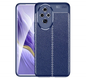 Szilikon telefonv&eacute;dő (&uuml;t&eacute;s&aacute;ll&oacute;s&aacute;g, bőr hat&aacute;s&uacute;, varr&aacute;s minta) S&Ouml;T&Eacute;TK&Eacute;K Honor 200 Pro "Gigapack csomagol&aacute;s" (GP-159538)