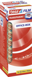 Tesa OFFICE-BOX  film &Aacute;tl&aacute;tsz&oacute; (H x Sz) 33 m x 19 mm 8 db (57405-00002-01)