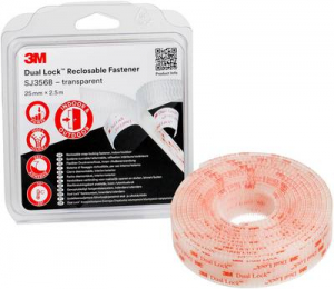 3M Dual Lock T&eacute;pőz&aacute;r Felragaszthat&oacute; (H x Sz) 2.5 m x 25 mm &Aacute;tl&aacute;tsz&oacute; 1 db (SJ3560/IPS)