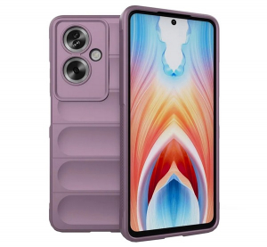 Szilikon telefonv&eacute;dő (&uuml;t&eacute;s&aacute;ll&oacute;s&aacute;g, kamerav&eacute;dő, 3D) LILA Oppo A79 "Gigapack csomagol&aacute;s" (GP-159002)