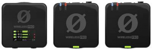 RODE Wireless PRO R&aacute;tűzhető Vezet&eacute;k n&eacute;lk&uuml;li mikrofon k&eacute;szlet &Aacute;tviteli m&oacute;d:Digit&aacute;lis Vezet&eacute;kkel, Cs&iacute;ptetővel, T&aacute;sk&aacute;val, Sz&eacute;lv&eacute;dővel Mikrofon TRRS (4008