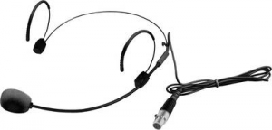 Omnitronic UHF-300 Headset Besz&eacute;d mikrofon Mini XLR (13063310)