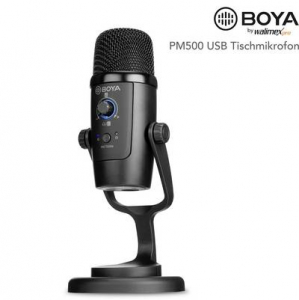 Boya Audio PM500 &Aacute;ll&oacute; USB-s mikrofon &Aacute;tviteli m&oacute;d:Vezet&eacute;kes, USB Talp, Vezet&eacute;kkel USB-C, USB-A, Audio, 2.0 (3,5 mm jack) Vezet&eacute;kes, USB (23085)
