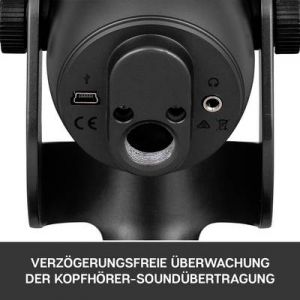 Blue Microphones Yeti &Aacute;ll&oacute; Sz&aacute;m&iacute;t&oacute;g&eacute;pes mikrofon &Aacute;tviteli m&oacute;d:Vezet&eacute;kes, USB Vezet&eacute;kes, USB Fekete (988-000229)