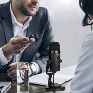 Boya Audio PM500 &Aacute;ll&oacute; USB-s mikrofon &Aacute;tviteli m&oacute;d:Vezet&eacute;kes, USB Talp, Vezet&eacute;kkel USB-C, USB-A, Audio, 2.0 (3,5 mm jack) Vezet&eacute;kes, USB (23085)