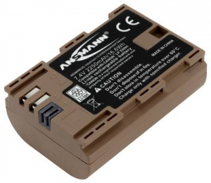 Ansmann Kamera-Akku A-Can LPE6 NH Kamera akku Megfelelő eredeti akku (kamera) LP-E6 7.4 V 2250 mAh (1400-0083)