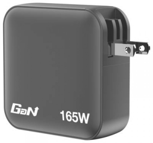 Verbatim Mini GaN Charger &Uacute;ti t&ouml;ltőadapter 165 W 1x USB-A, 3x USB-C Power Delivery, USB PD 3.1, QC 3.0 Fekete Gyorst&ouml;ltő, GaN, Eur&oacute;pai adapterrel, UK