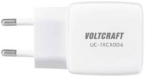 VOLTCRAFT UC-1XCX004 USB-s t&ouml;ltők&eacute;sz&uuml;l&eacute;k 20 W Belt&eacute;r Kimeneti &aacute;ram (max.) 3 A 1 x 1x USB-C GaN (VC-13158215)