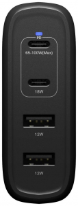 OtterBox Standard EU USB C  USB-s t&ouml;ltők&eacute;sz&uuml;l&eacute;k Belt&eacute;r 100 W 4 x 2x USB-C, 2x USB-A (78-81343)