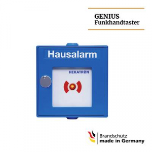 Hekatron FH.Genius Vezet&eacute;k n&eacute;lk&uuml;li k&eacute;zi nyom&oacute;gomb Elemekről &uuml;zemeltetett, H&aacute;l&oacute;zatr&oacute;l &uuml;zemeltetett (Sz x Ma x M&eacute;) 130 x 130 x 32 mm (31-5000013-01-03)