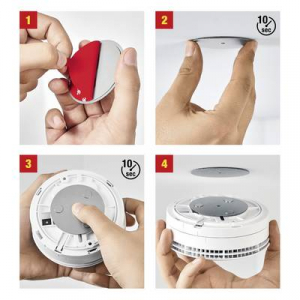 Ei Electronics Tűzjelző m&aacute;gneses r&ouml;gz&iacute;t&eacute;s (O x Ma) 65 mm x 1.1 mm (ML-3X179)