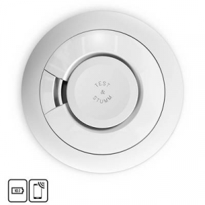 Ei Electronics i-serie F&uuml;stjelző 10 &eacute;ves elem&eacute;lettartammal Elemekről &uuml;zemeltetett (O x Ma) 115 mm x 45 mm (Ei650i)