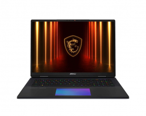 MSI Titan 18 HX AI A2XWJG-481 Laptop Win 11 Pro fekete (9S7-182421-481) US billentyűzet!