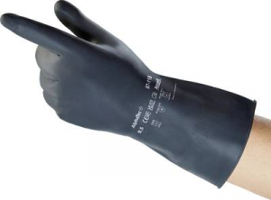 Ansell AlphaTec Nat&uacute;r latex Vegyi v&eacute;dőkesztyű M&eacute;ret (kesztyű): 7-May EN 21420:2020 1 p&aacute;r (87118075)