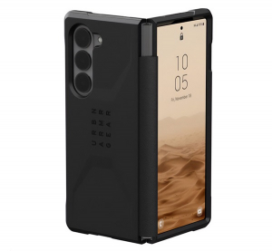 UAG CIVILIAN defender szilikon telefonv&eacute;dő (erős &uuml;t&eacute;s&aacute;ll&oacute;s&aacute;g) FEKETE Samsung Galaxy Z Fold6 (SM-F956) (214451114040)