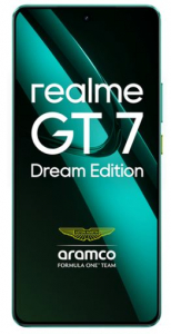 Realme GT7 Dream Edition 16/512GB mobiltelefon Aston Martin Green INT+NFC RMX5061 EU YS (REALME GT7 512 YS AM)