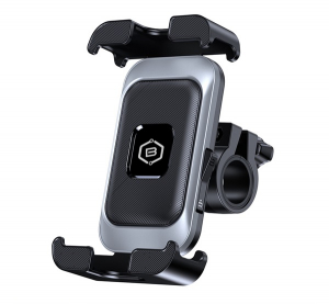 BLAVEC VELO ker&eacute;kp&aacute;ros &eacute;s motoros telefontart&oacute; (360&deg;, korm&aacute;nyra r&ouml;gz&iacute;thető, cs&uacute;sz&aacute;sg&aacute;tl&oacute;, 4.7-6.8" m&eacute;ret) EZ&Uuml;ST/FEKETE (BV02-HSB)