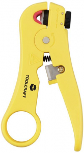 TOOLCRAFT Univerz&aacute;lis K&aacute;bel csupaszol&oacute; Alkalmas UTP adatk&aacute;belek, STP adatk&aacute;belek 3.5 - 9 mm (TO-9627696)