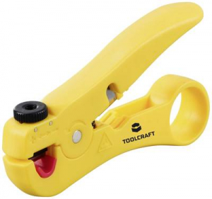 TOOLCRAFT Univerz&aacute;lis K&aacute;bel csupaszol&oacute; Alkalmas UTP adatk&aacute;belek, STP adatk&aacute;belek 3.5 - 9 mm (TO-9627696)