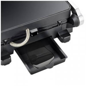 Severin SEVINI Comfort KG Kontakt grill Fekete/ez&uuml;st (2399)