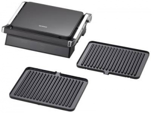 Severin SEVINI Comfort KG Kontakt grill Fekete/ez&uuml;st (2399)