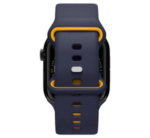 Spigen NANO POP p&oacute;tsz&iacute;j (egyedi m&eacute;ret, kicsi, matt, szilikon) S&Ouml;T&Eacute;TK&Eacute;K Apple Watch Series SE 2 40mm / Watch Series 2 42mm / Watch Series 2 38mm (AMP09