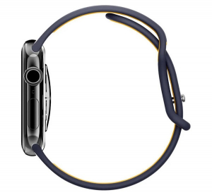 Spigen NANO POP p&oacute;tsz&iacute;j (egyedi m&eacute;ret, kicsi, matt, szilikon) S&Ouml;T&Eacute;TK&Eacute;K Apple Watch Series SE 2 40mm / Watch Series 2 42mm / Watch Series 2 38mm (AMP09
