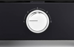 WMF Asztali grill Elektromos Manu&aacute;lis hőm&eacute;rs&eacute;klet be&aacute;ll&iacute;t&aacute;ssal Ez&uuml;st, Fekete (0415340011)